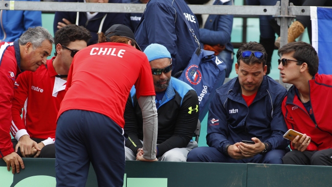 Duelo de dobles entre Chile y Colombia en Copa Davis se aplazó para este domingo