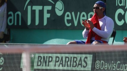  El efusivo festejo de Marcelo Ríos tras el dobles  