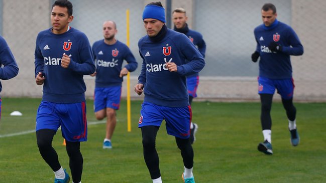 Charles Aránguiz trabajó en la práctica de Universidad de Chile