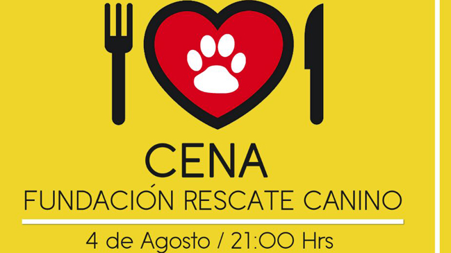 Fundación Rescate Canino realizará actividad con el fin de recaudar fondos