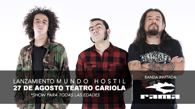 Weichafe lanzará su nuevo disco en el Teatro Cariola