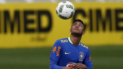 Neymar encabezó primer entrenamiento de Brasil para los Juegos Olímpicos