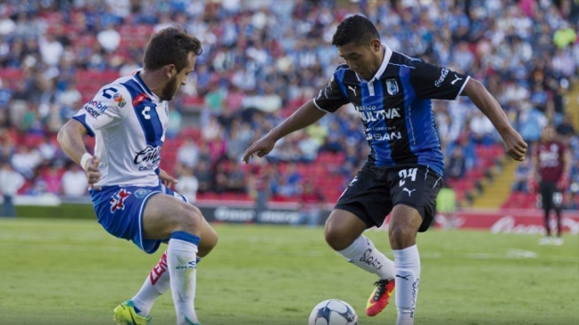 Patricio Rubio sumó minutos en caída de Querétaro ante Puebla por Copa México