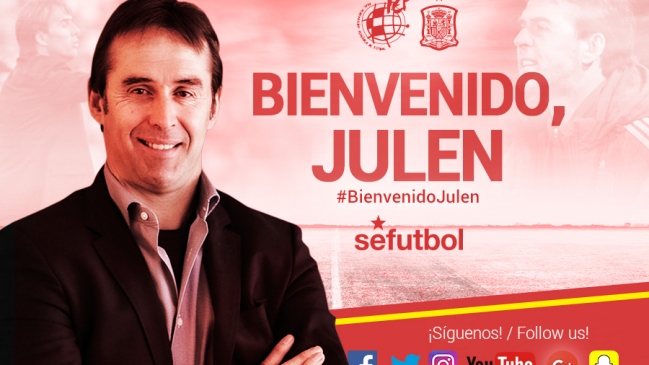 Julen Lopetegui es el nuevo técnico de la selección española