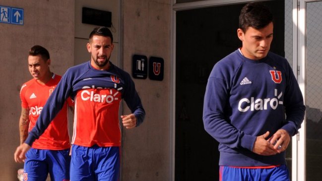 Eduardo Vargas practicó junto al plantel de Universidad de Chile en el CDA