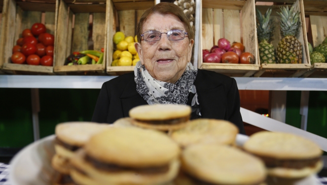 Alfajores de chancaca de mujer de 93 años ganaron 