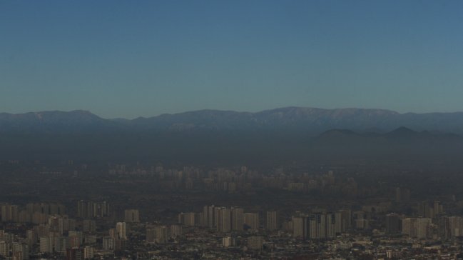 Intendencia Metropolitana decretó alerta ambiental para este viernes