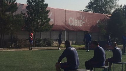 Así trabajaron Aránguiz, Isla y Vargas junto al plantel de U. de Chile