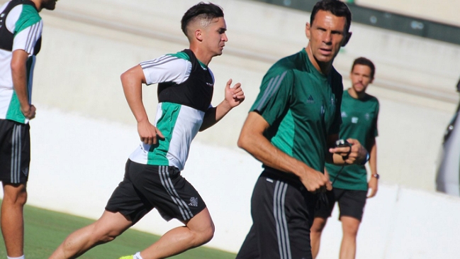 Felipe Gutiérrez busca acelerar su recuperación e hizo trabajos físicos en Real Betis