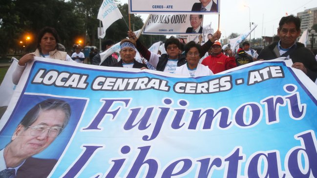 Fujimori pidió indulto humanitario ad portas de una asunción de gobierno en Perú