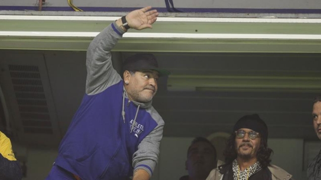 Diego Maradona expresó su 