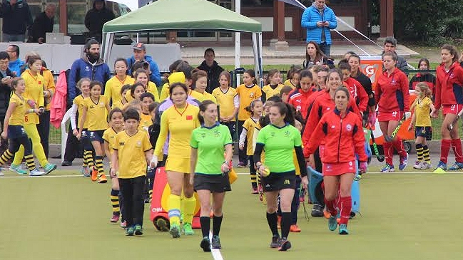 Selección chilena de hockey césped femenino logró auspicioso triunfo sobre China