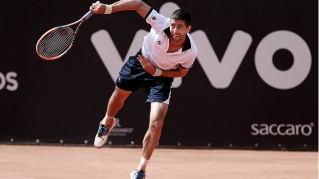 Hans Podlipnik también fue eliminado en el Challenger de Biella