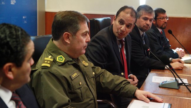 Autoridades del Biobío destacaron trabajo policial en detención de Berkhoff