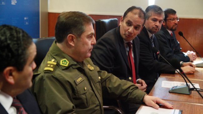 Autoridades del Biobío destacaron trabajo policial en detención de Berkhoff