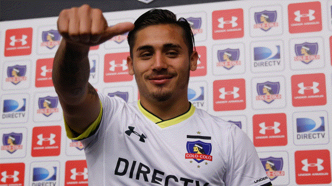 Marcos Bolados fue presentado en Colo Colo: 