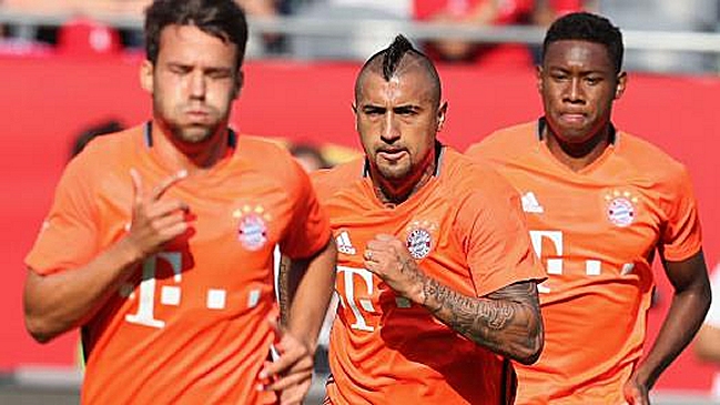 Arturo Vidal: Celebramos lo suficiente y ahora quiero trabajar duro con Bayern