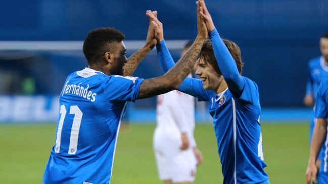 Angelo Henríquez y Junior Fernandes jugaron en empate de Dinamo Zagreb