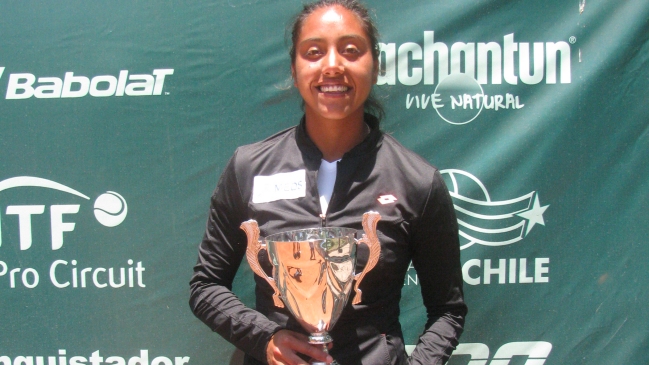 Daniela Seguel conquistó el título en el ITF de Campos do Jordao