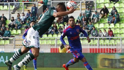   Javier Parraguez anotó el gol del triunfo de S. Wanderers sobre U. de Chile 