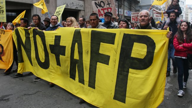 El 87% de los chilenos quiere una reforma al sistema previsional