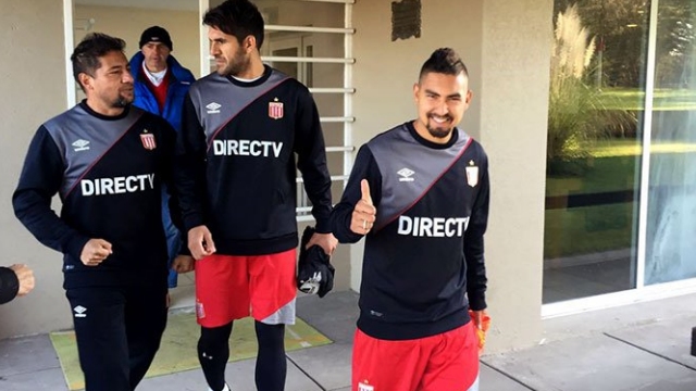 Jeisson Vargas vivió su primera práctica en Estudiantes: 