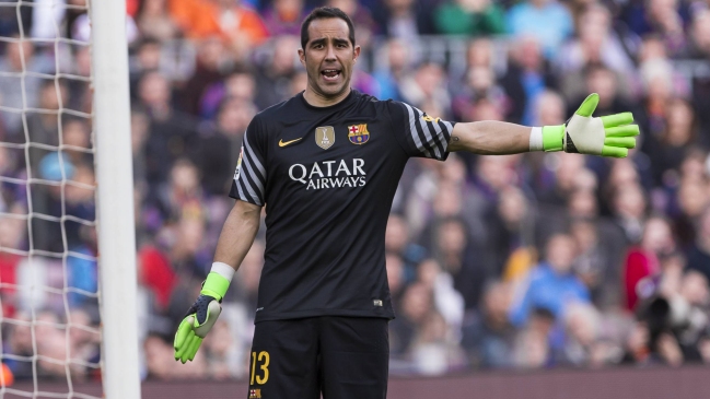 Claudio Bravo también sostuvo una reunión con la dirigencia de FC Barcelona
