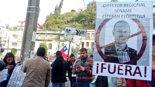 Funcionarios del Sename de Valparaíso pidieron la salida del director regional