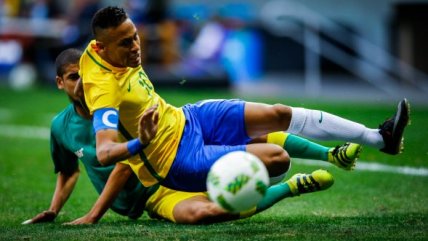 Brasil y Neymar debutaron con un empate ante Sudáfrica
