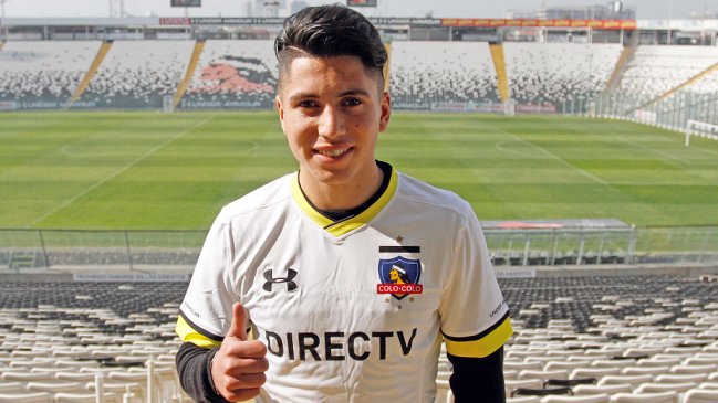 Colo Colo presentó al volante Brayan Véjar: 