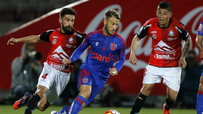 Una ansiosa U. de Chile igualó con Antofagasta en el Nacional