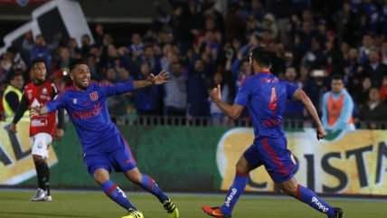 Alejandro Contreras abrió la cuenta para U. de Chile ante D. Antofagasta