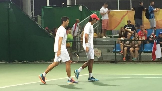 En 48 minutos se acabó la ilusión de Peralta y Podlipnik en los Juegos Olímpicos