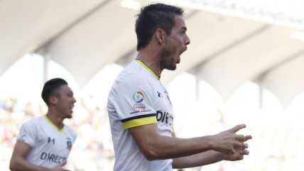 Octavio Rivero anotó el primer gol de Colo Colo ante Audax Italiano