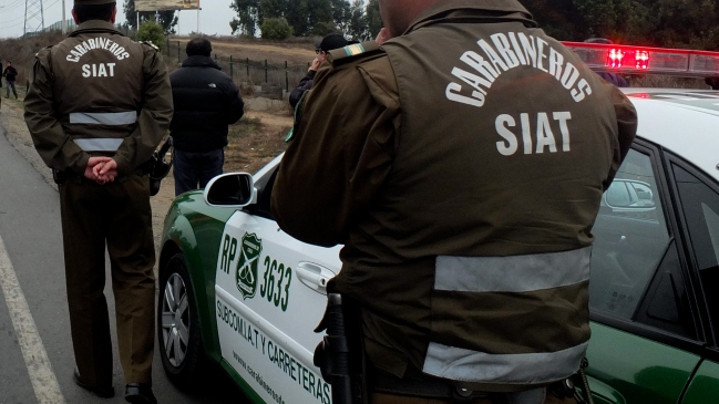 Carabineros busca a conductor que atropelló fatalmente a niño en Vespucio Norte