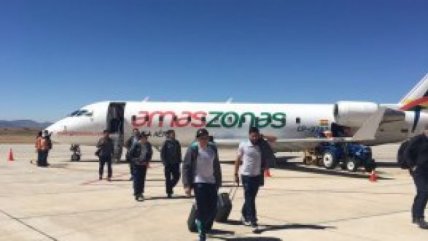 Universidad Católica llegó a Sucre para esperar su debut en Copa Sudamericana