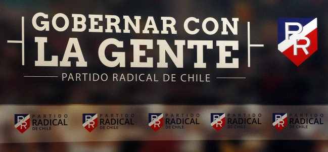 Partido Radical presentó nuevo logo para las municipales con Guillier