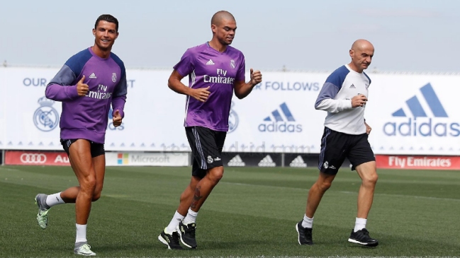 Cristiano Ronaldo comenzó la pretemporada con trabajo de gimnasio y trote