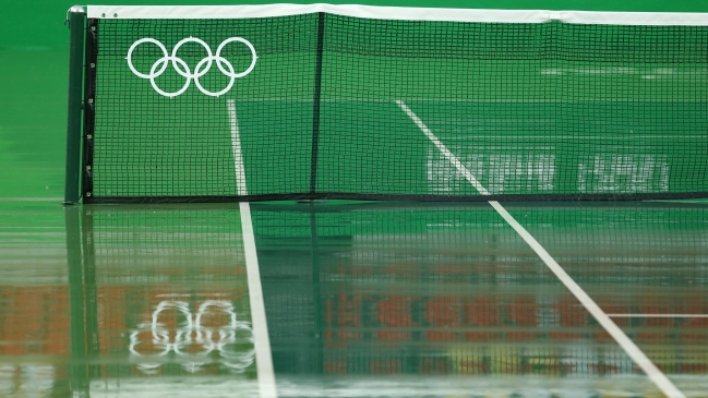 La jornada del tenis fue cancelada íntegramente por lluvias en Río