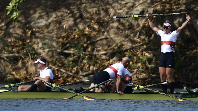 Remo: Los alemanes se cuelgan de nuevo el oro en el cuádruple scull masculino