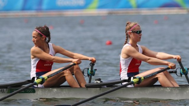 Chilenos disputarán Finales C en el doble par ligero del remo olímpico