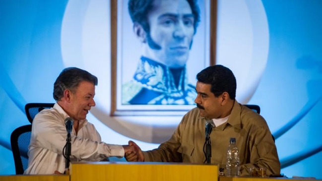 Maduro y Santos acordaron la reapertura 