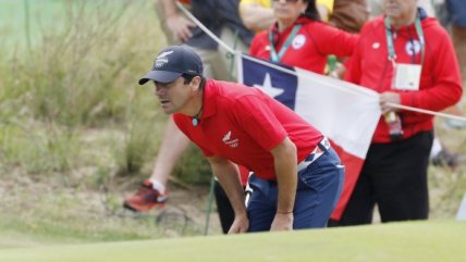   El estreno de Felipe Aguilar en el golf de Río 2016 