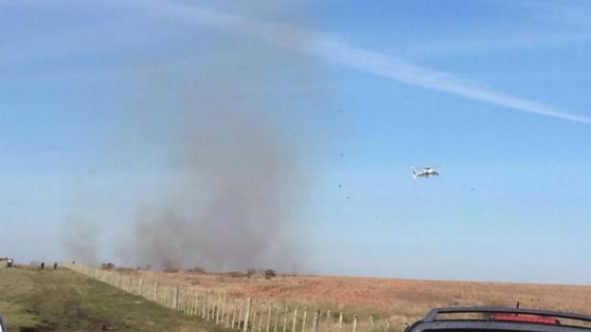 Dos tripulantes de avión militar uruguayo murieron tras accidente