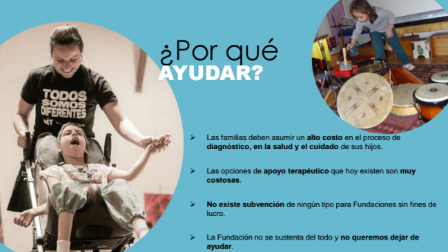 Fundación trabaja con niños y niñas con capacidades diferentes mediante el arte