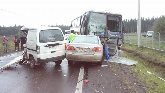 Tres fallecidos dejó accidente de tránsito en Provincia del Biobío
