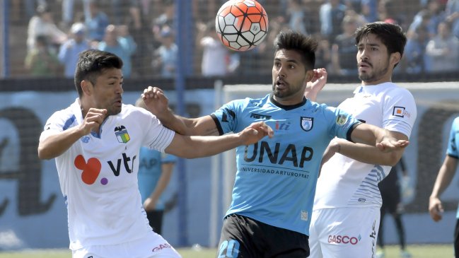 Deportes Iquique empató con O'Higgins e hipotecó el liderato del Torneo de Apertura
