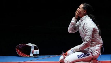  Rusia conquistó el oro en sable por equipos femenino  