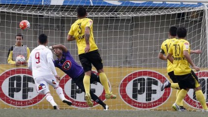 Diego Silva consiguió el descuento de San Luis en su duelo con Universidad de Chile