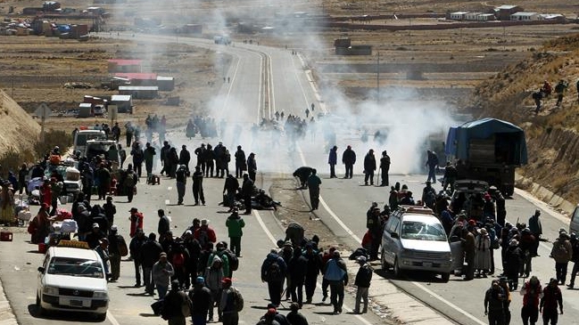 Bolivia: Gobierno acusó que mineros están 